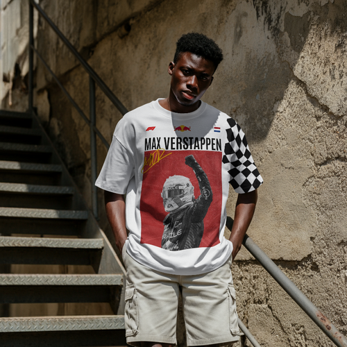 RED BULL'S MAX VERSTAPPEN F1 - OVERSIZED TEE