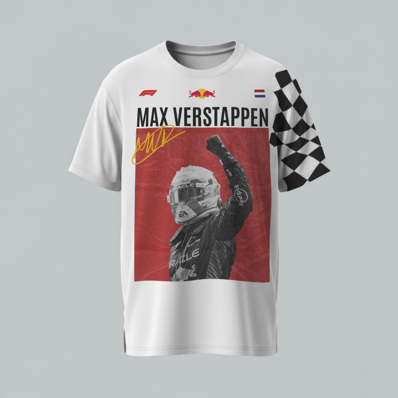 RED BULL'S MAX VERSTAPPEN F1 - OVERSIZED TEE